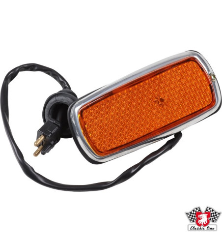 Lampa obrysowa boczna, przedniaa, prawa, żółta
