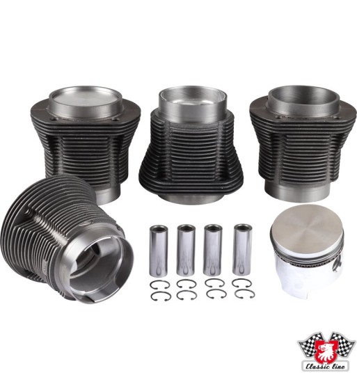 Zestaw tłoka i cylindra, średnica 85,5 mm, skok 69,0 mm, góra 94 mm, dół 90 mm, CLASSIC Zestaw tłoka i cylindra, średnica 85,5 mm, skok 69,0 mm, góra 94 mm, dół 90 mm, CLASSIC