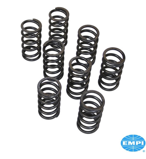 Valve spring set, single, High-Rev., 8 pieces. Ø32 mm and approx 54 mm free length