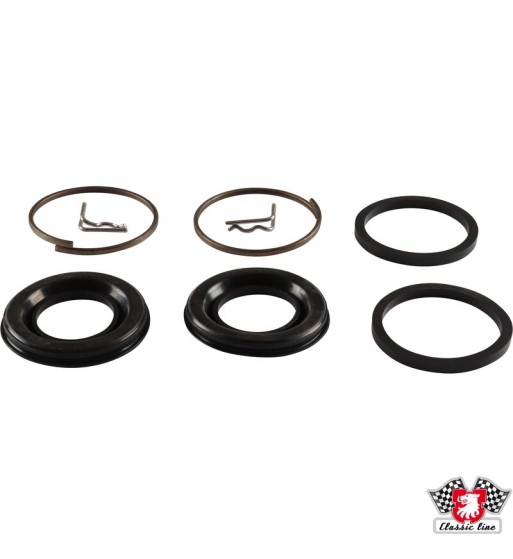 Repair kit for brake caliper, rear. For one caliper Repair kit for brake caliper, rear. For one caliper