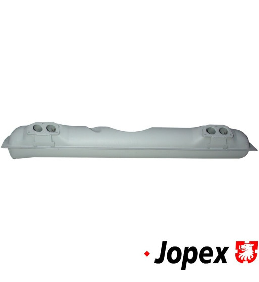 Exhaust rear. Made of steel with grey paint. With TÜV/EEC approval