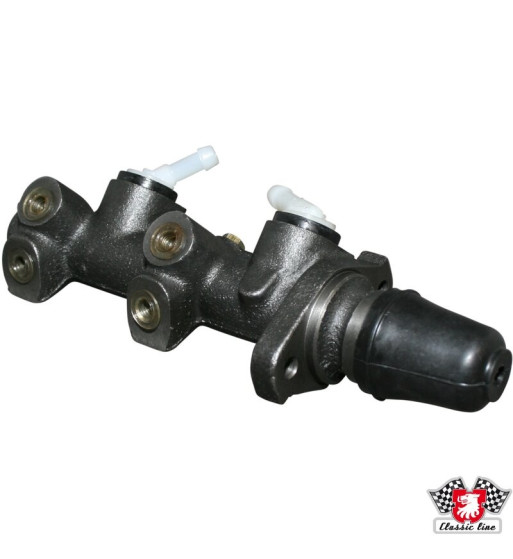 Główny cylinder hamulcowy, dwuobwodowy, do konwersji hamulca tarczowego, 20,6 mm
Główny cylinder hamulcowy, dwuobwodowy, do konwersji hamulca tarczowego, 20,6 mm