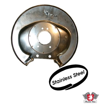 Splash panel, front, Stainless Steel, left/right