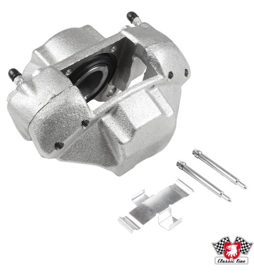 Brake caliper, 46 mm, front, left, new Brake caliper, 46 mm, front, left, new