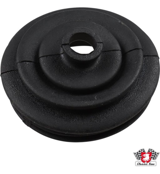 Rubber boot for accelerator pedal push rod