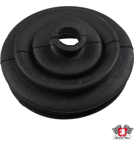 Rubber boot for accelerator pedal push rod