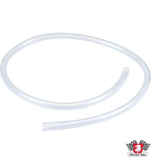 Ventilation hose for fuel tank, clear, Ø9 mm, length 1000 mm