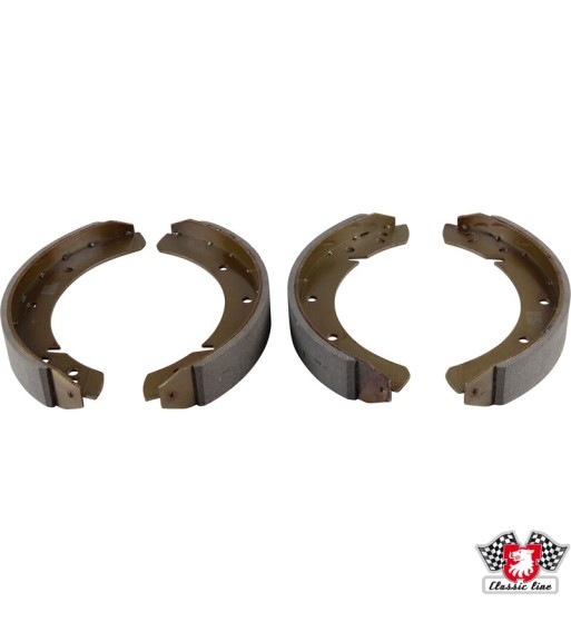 Zestaw szczęk hamulcowych z okładzinami, przód/tył, 40 mm Zestaw szczęk hamulcowych z okładzinami, przód/tył, 40 mm