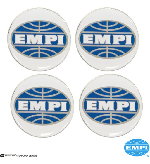 Zestaw kołpaków piasty z logo Empi, Ø43 mm, 4 sztuki 8160204818