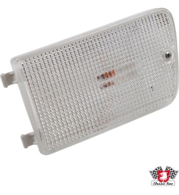 Lampa obrysowa boczna, przezroczysta, lewa, wersja US