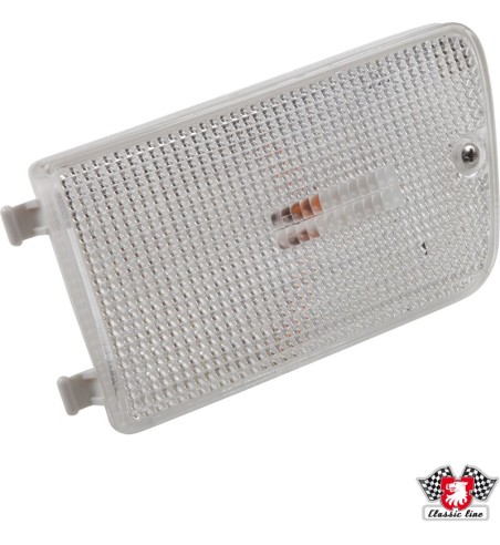 Lampa obrysowa boczna, przezroczysta, lewa, wersja US