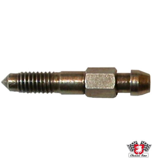 Zawór odpowietrzający do cylindra koła nr. 113611055, M6x38mm
Zawór odpowietrzający do cylindra koła nr. 113611055, M6x38mm