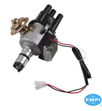 Distrubutor, Electronic "all-in-one" single vacuum advance, 12 Volt only