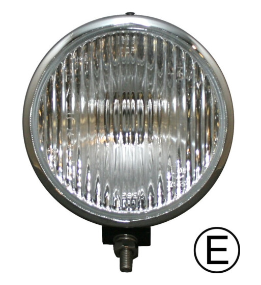 Lampa przeciwmgielna, halogenowa, Ø160x60, chromowana, przedniaa, ze znakiem E
Lampa przeciwmgielna, halogenowa, Ø160x60, chromowana, przedniaa, ze znakiem E