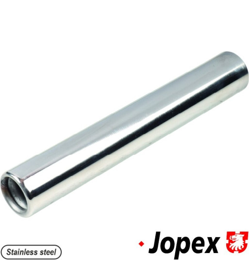 Rura wydechowa, 225 mm, Wykonana ze stali polerowanej
Rura wydechowa, 225 mm, Wykonana ze stali polerowanej