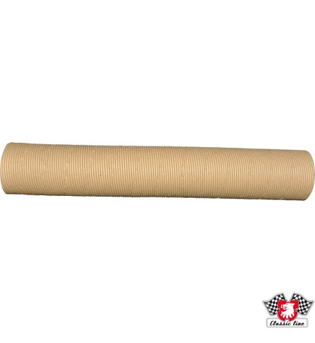 Wąż nagrzewnicy, silnik-wymiennik ciepła, Ø60x380 mm, brązowy papier/alu