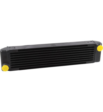 Oil cooler, chamfered, single-pass, RSR style