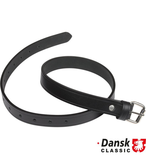 Leather strap for spare wheel, black Leather strap for spare wheel, black