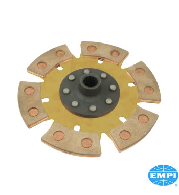 Clutch disc, 6-puck, 200 mm