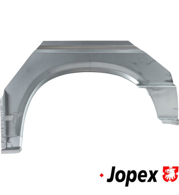 Wheel arch, rear, right. Fits short wheel base