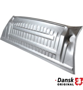 Parcel shelf repair section under rear window