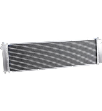 Radiator, 609x170x44 mm, centre. Made of aluminium and plastic