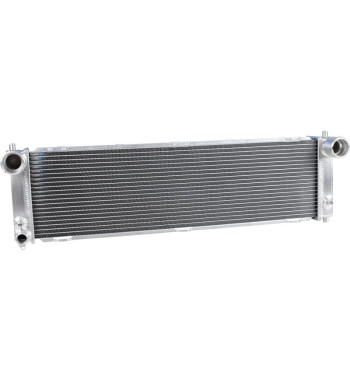 Radiator, 609x170x44 mm, centre. Made of aluminium and plastic