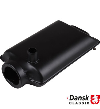 Oil filler and breather, stainless steel, black painted