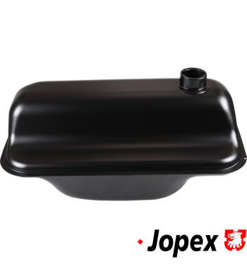 Fuel tank with fuel filler neck, 80 mm, without hole for fuel sender