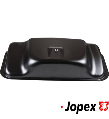 Fuel tank with fuel filler neck, 80 mm, without hole for fuel sender