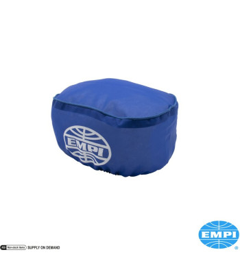 Prefilter, oval, 7x4.5x3.5, blue
