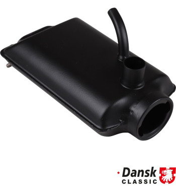Oil filler and breather, stainless steel, black painted