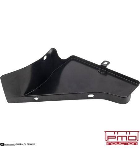 Heater block off plate, left