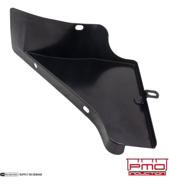 Heater block off plate, left