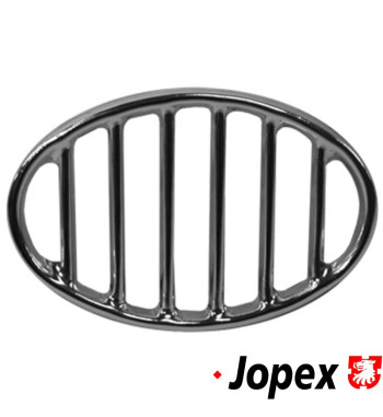 Horn grille, metal, anodized. 2 pieces needed per car