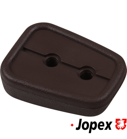 Plastic underlay for grab handle, sliding door, brown Plastic underlay for grab handle, sliding door, brown