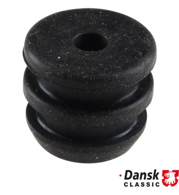 Brake line grommet, rubber. 2 pieces needed per car