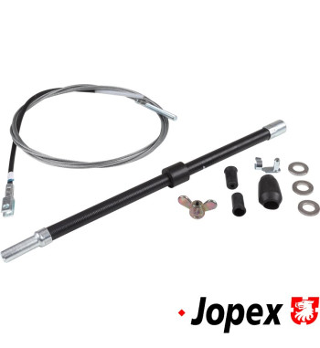 Clutch cable with mounting parts, 3200 mm