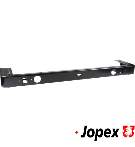 Bumper, rear, black powder coated