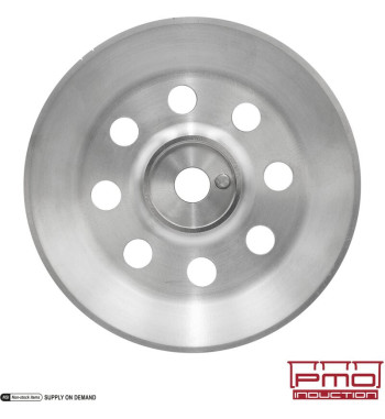 Pulley for crankshaft, Ø116 mm, titanium