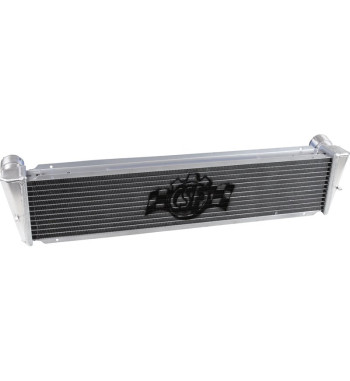 Radiator, 610x120x42 mm, centre. Made of aluminium and plastic