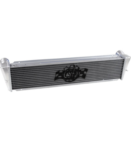 Radiator, 610x120x42 mm, centre. Made of aluminium and plastic