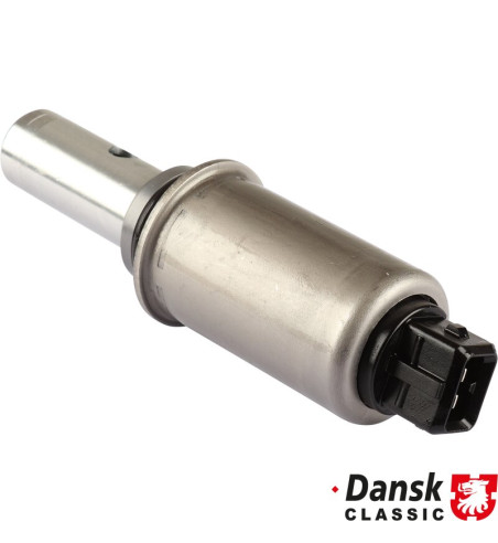 Solenoid for variable camshaft adjuster