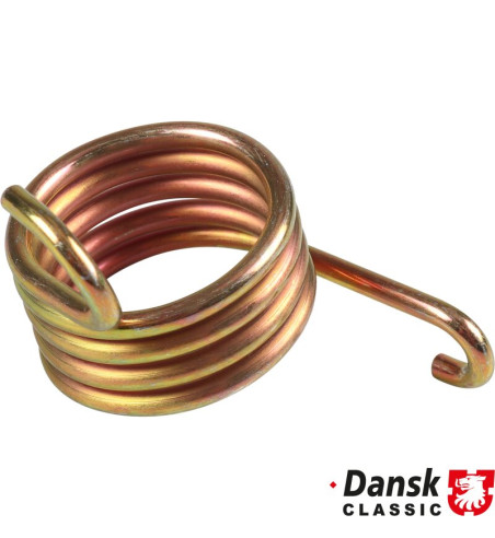 Return spring for clutch pedal