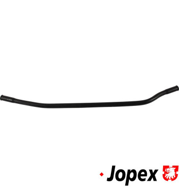 Breather tube for fuel tank without tee pieces