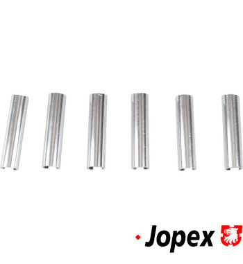 Trim set for rubber window seal, aluminium