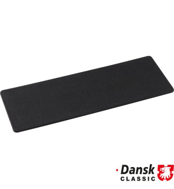 Radio hole cover, black plastic