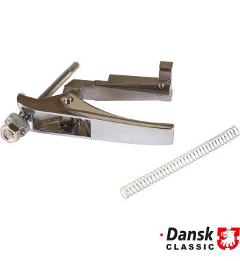 Trigger for door handle with hardware, chrome, left/right