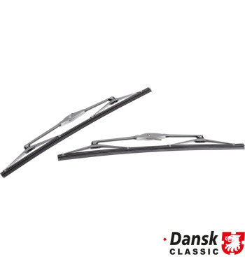Wiper blade set, silver