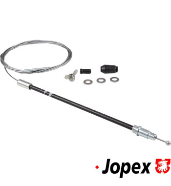 Clutch cable set with mounting parts, 3855 mm